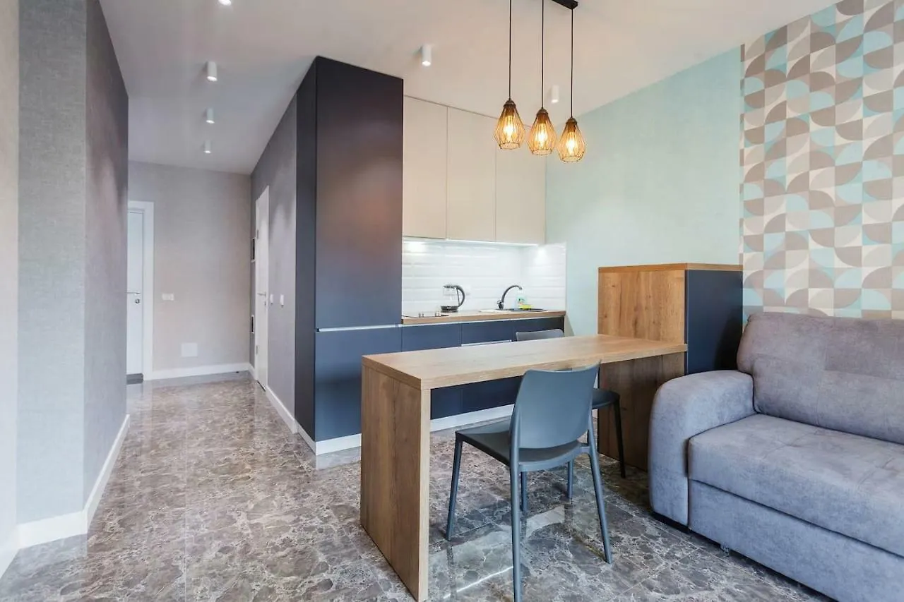 Красивая Квартира В Парке Kijów Apartament